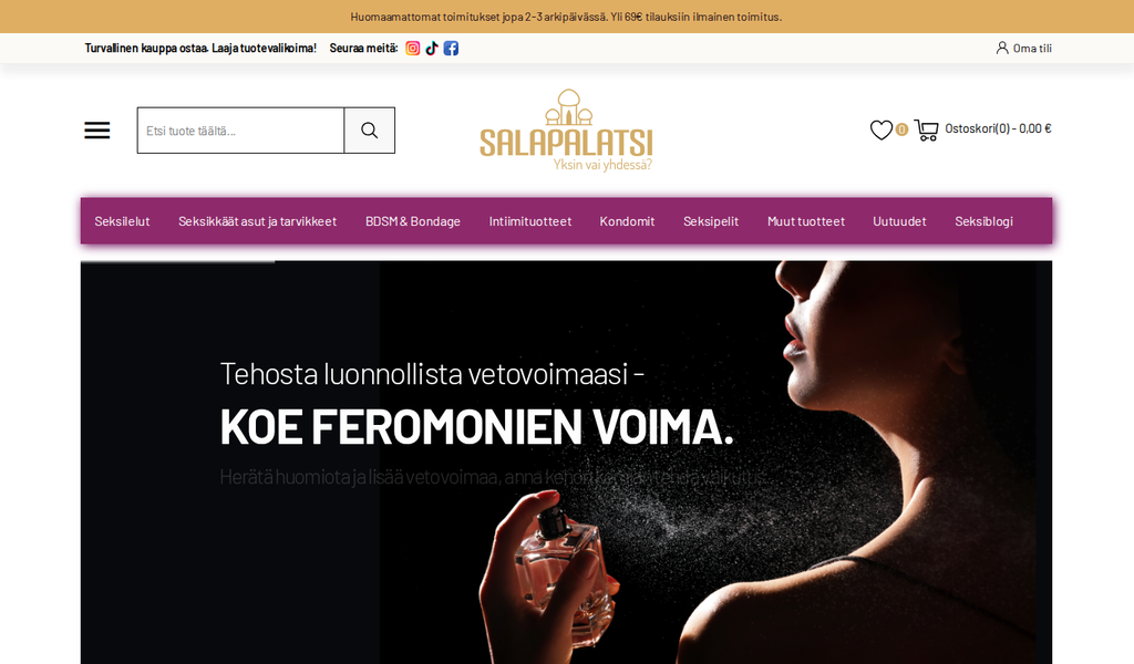 Salapalatsi.fi esikatselu